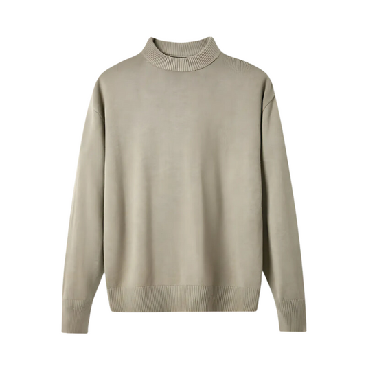 Classic Turtleneck Knit Sweater for Men