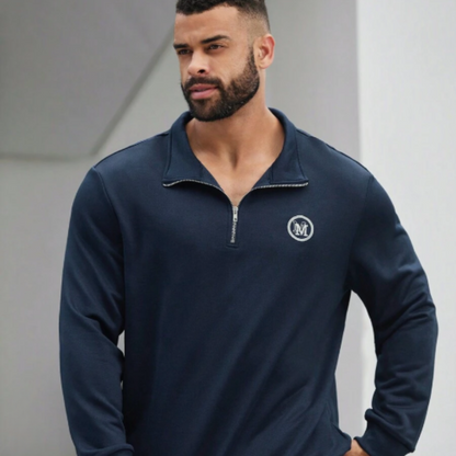 Stylish Casual Half Zip Sweater Men Sale