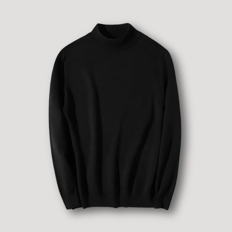 Cozy Mock Neck Stylish Sweater Men Sale