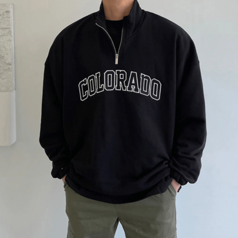 Colorado Half Zip Up Sweatshirt for Men