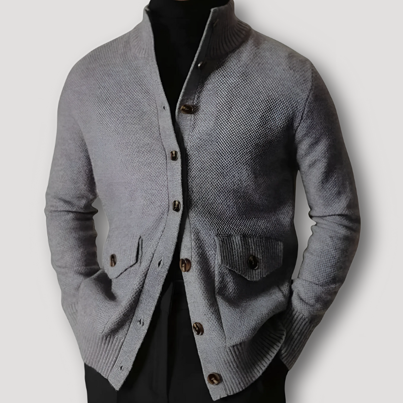 Casual Style Business Attire Cardigan Vest For Men