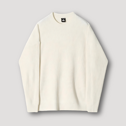 Drop Shoulder Oversized Ribbed Knit Sweater Sale For Men