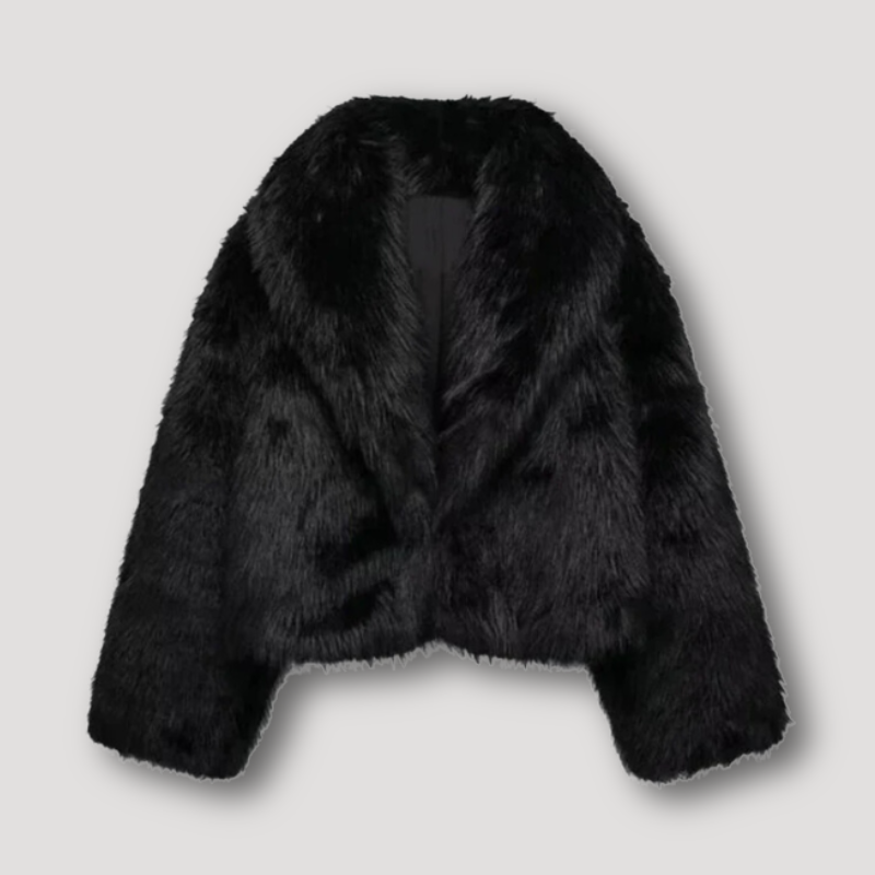 Stylish Soft Fur Elegant Winter Coat For Women